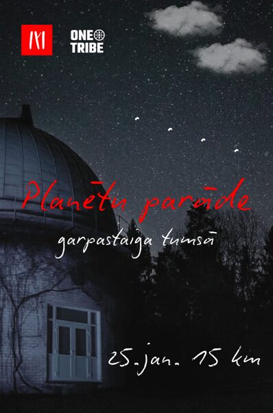 PIETEIKŠANĀS SLĒGTA Garpastaiga tumsā "Planētu parāde"